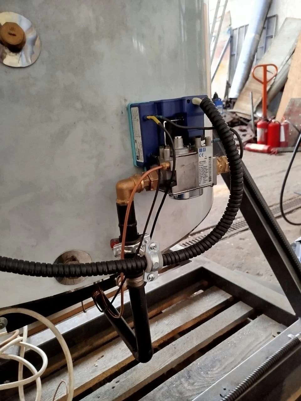 Burner for a cooking kettle 4