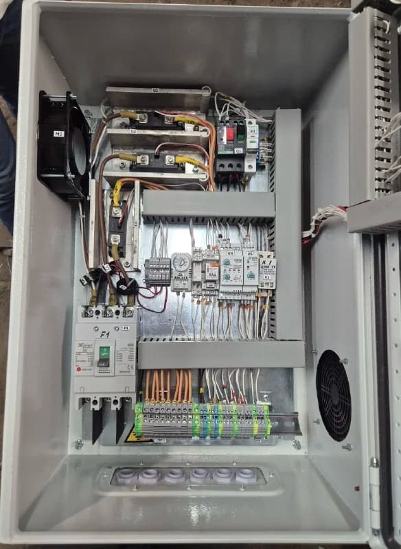 Control automation for a steam electric boiler 3