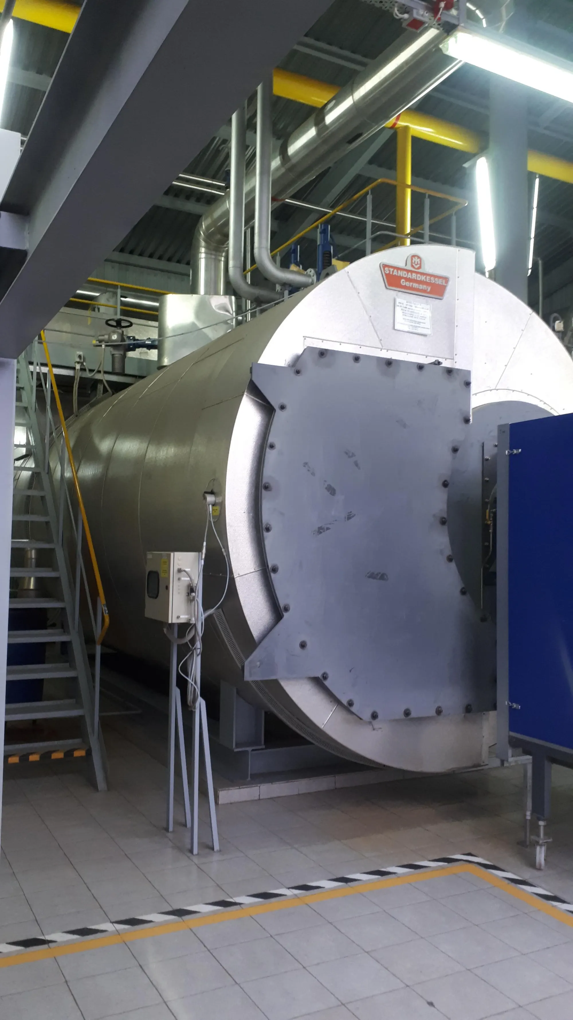 Mantenimiento de una sala de calderas de vapor de 30 t/h 1
