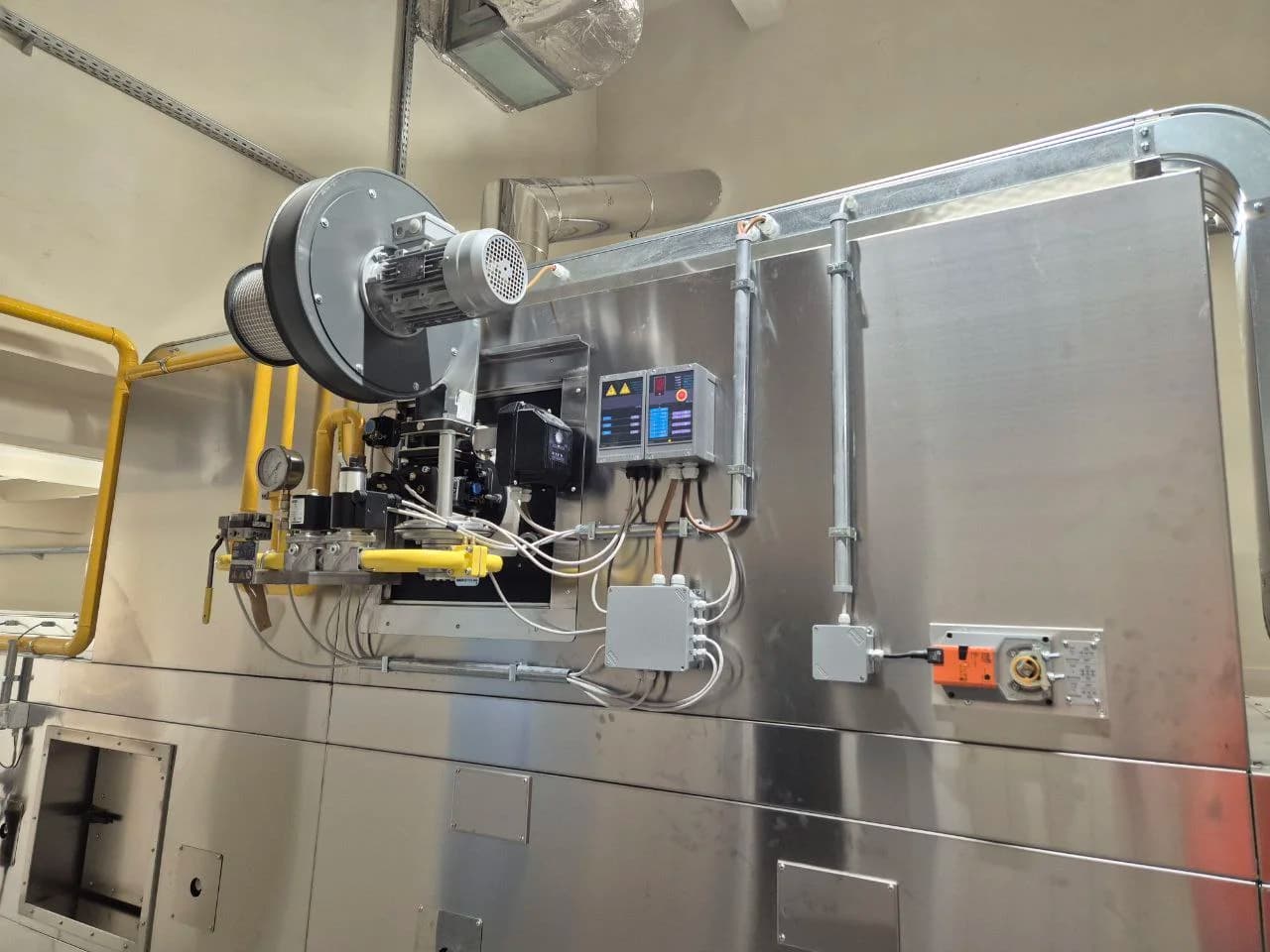 Puesta en marcha de la línea Laser con quemadores ESA 3