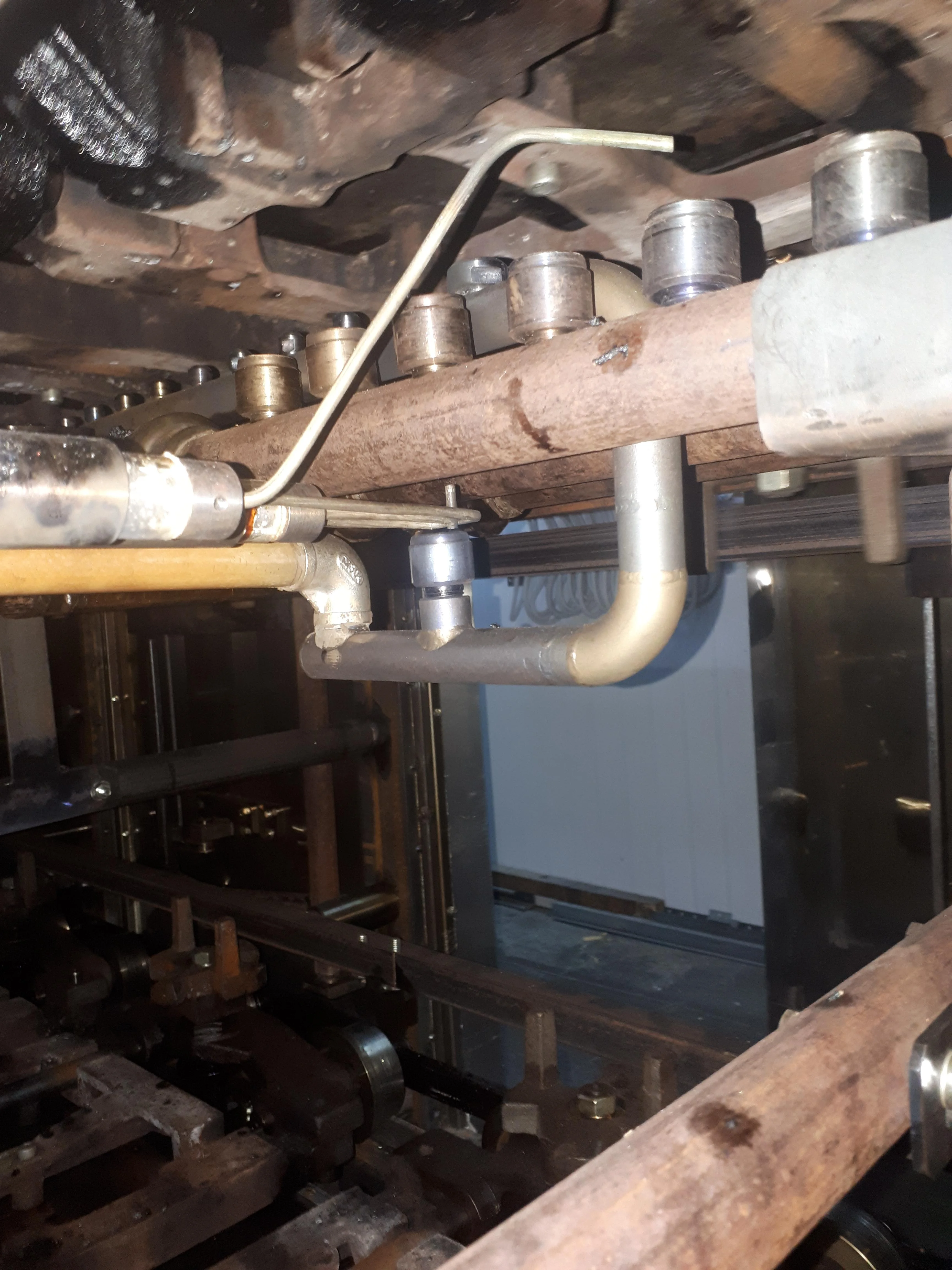 Монтаж системи автоматизації та газопостачання вафельної печі Nagema G30 4