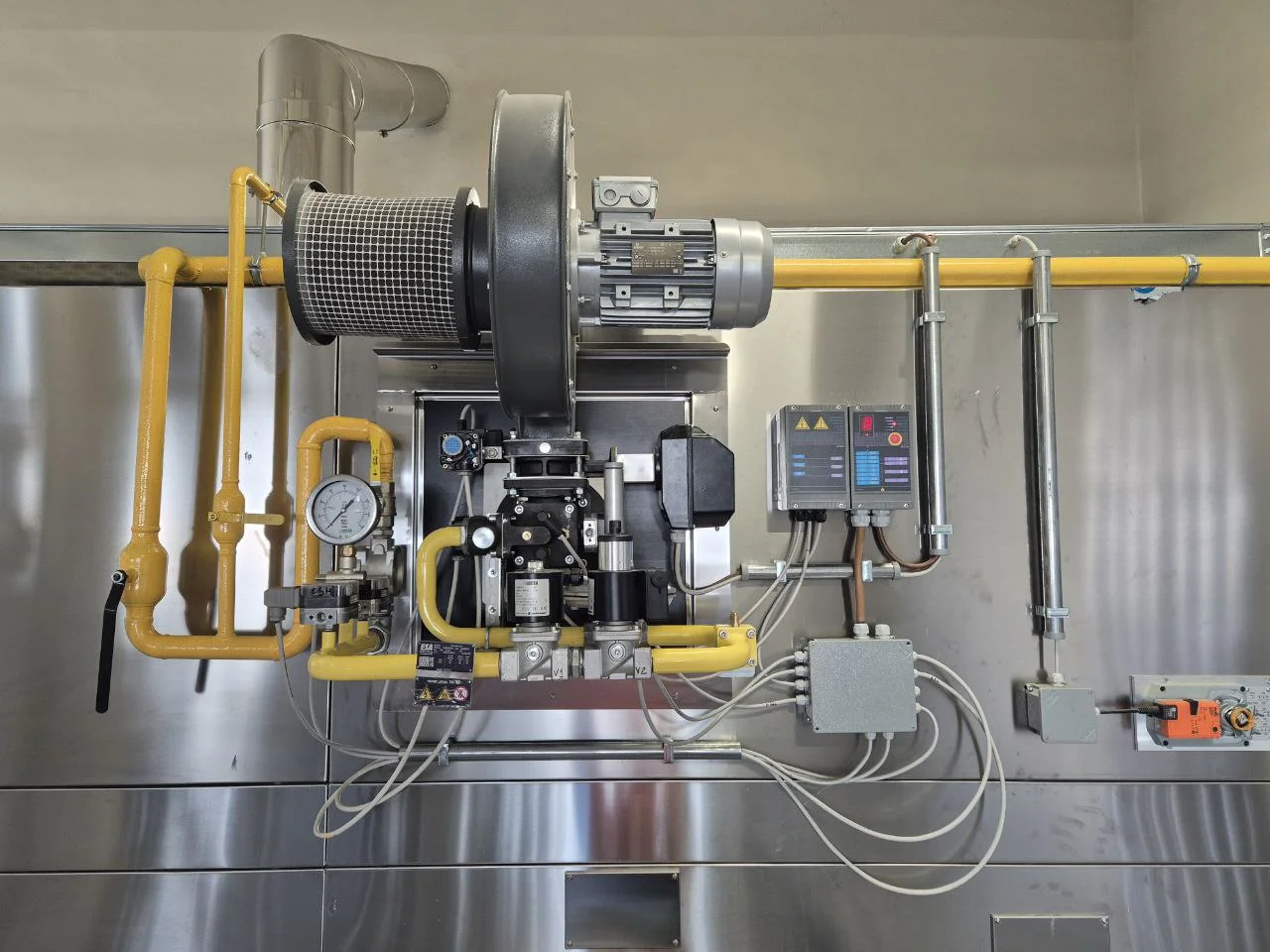 Пусконалагоджувальні роботи лінії Laser з пальниками ESA 2